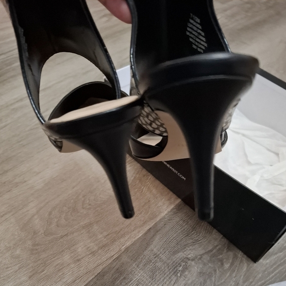 Nine West heels Shoes Womens Snake Print New with defects Size 7.5 - Picture 5 of 13